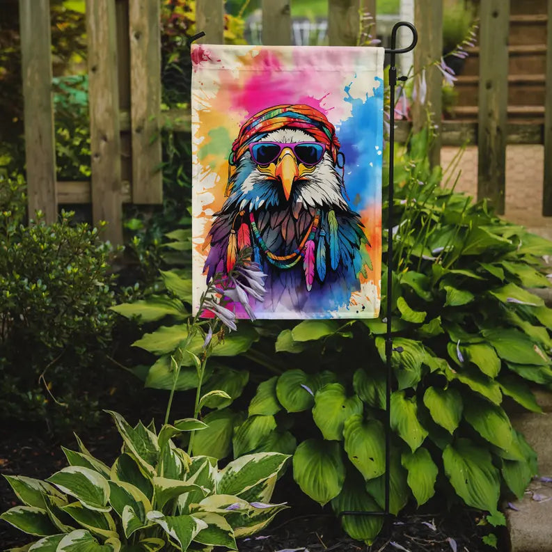 Hippie Animal Eagle Garden Flag Caroline's Treasures