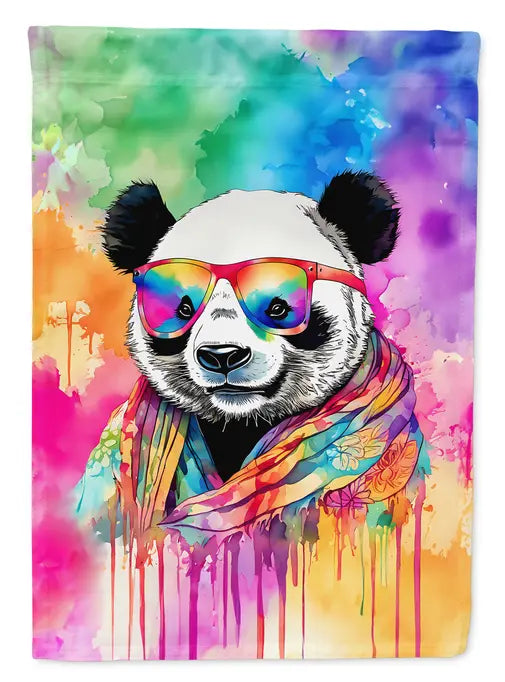 Hippie Animal Panda Garden Flag Caroline's Treasures