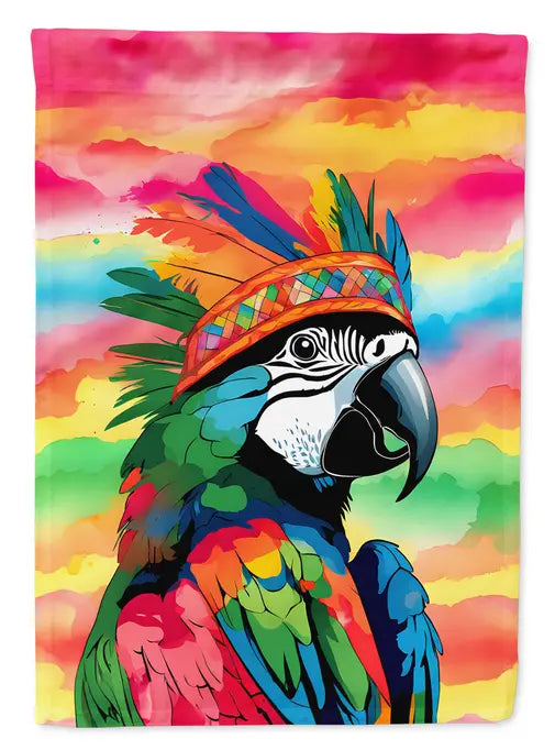 Hippie Animal Parrot Garden Flag Caroline's Treasures