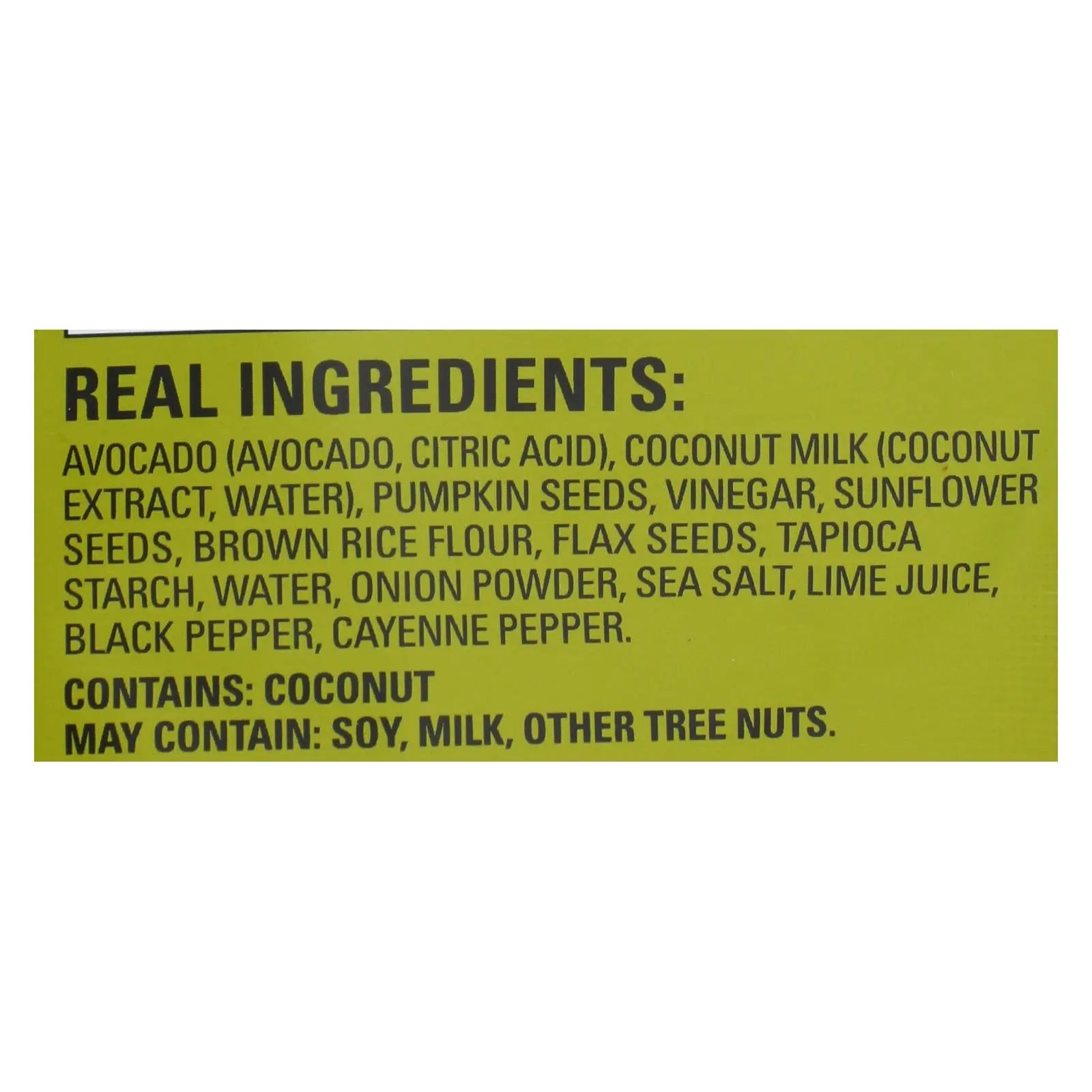 Hippie Snacks - Avocado Crsps Guacamole - Case Of 8-2.5 Oz Hippie Snacks
