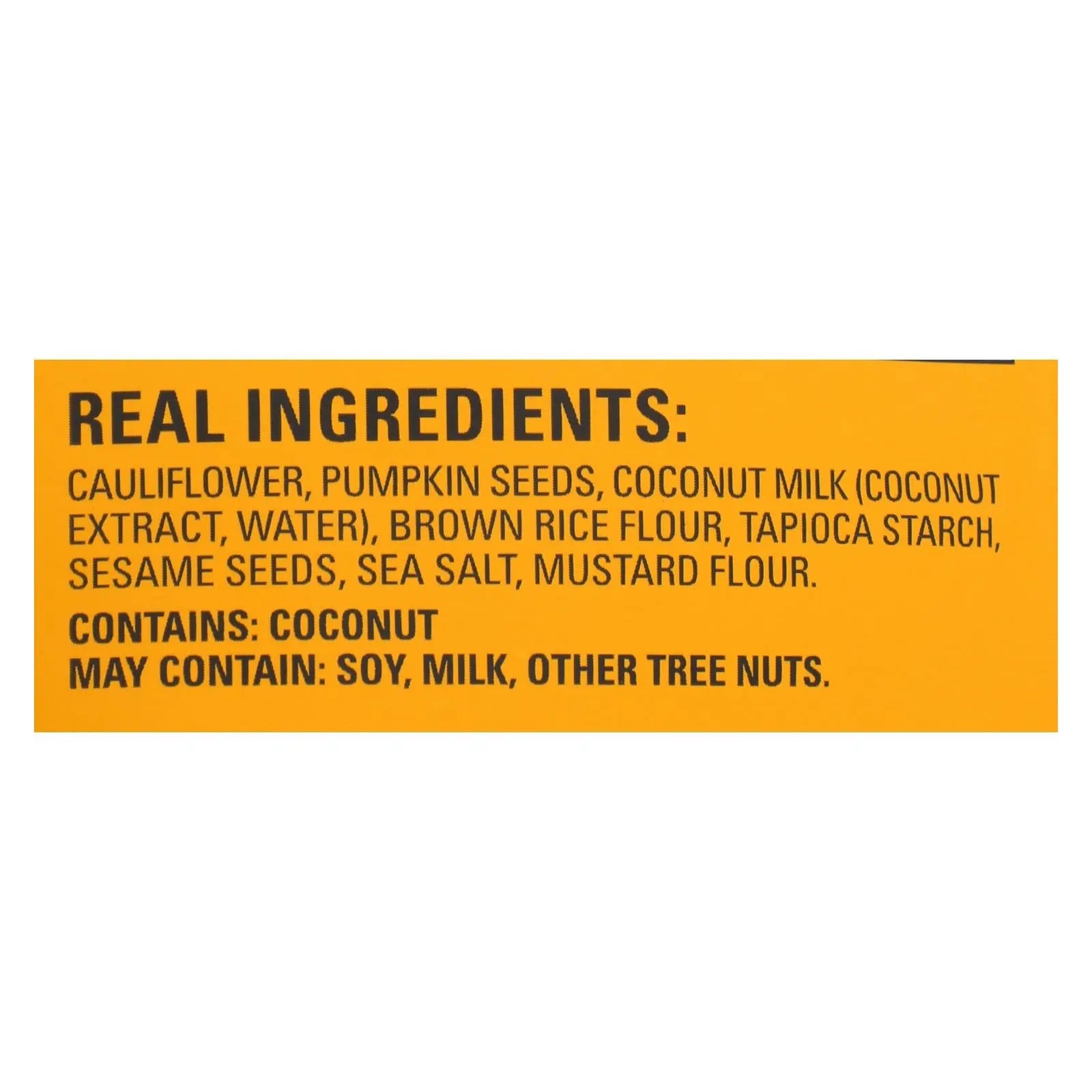 Hippie Snacks - Cauliflower Crsps Original - Case Of 8-2.5 Oz Hippie Snacks