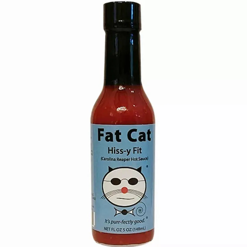 Hiss-y Fit Carolina Reaper Sauce Fat Cat Gourmet Hot Sauces