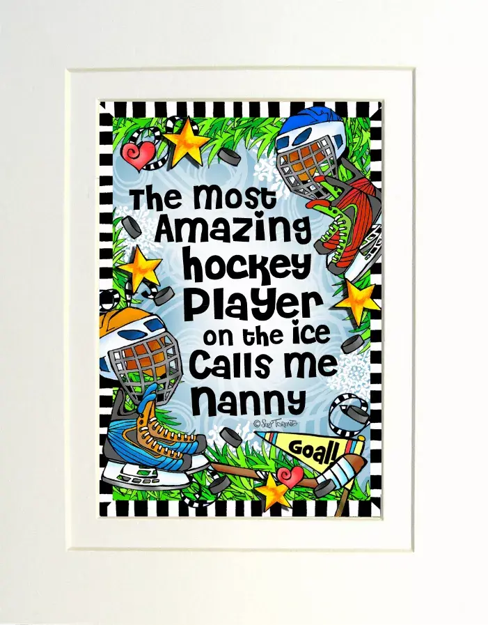 Hockey Mom/Grandma Themed Gifty Art Suzy Toronto