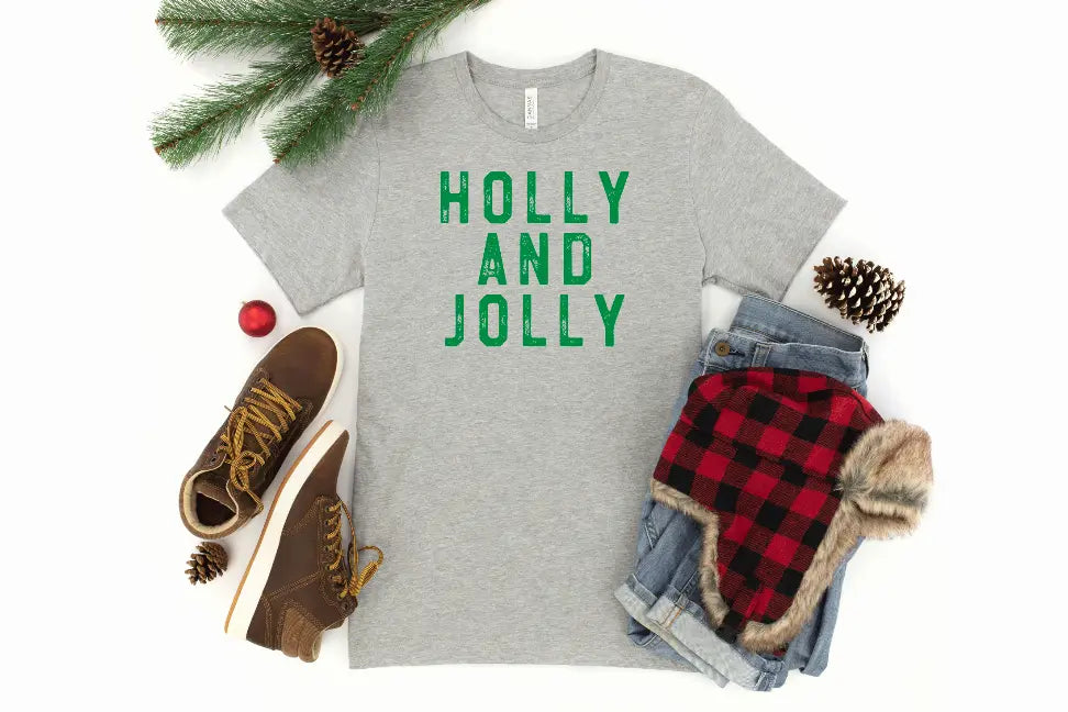 Holly and Jolly Shirt Bella Bean