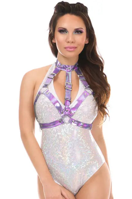 Holo Body Harness Daisy Corsets