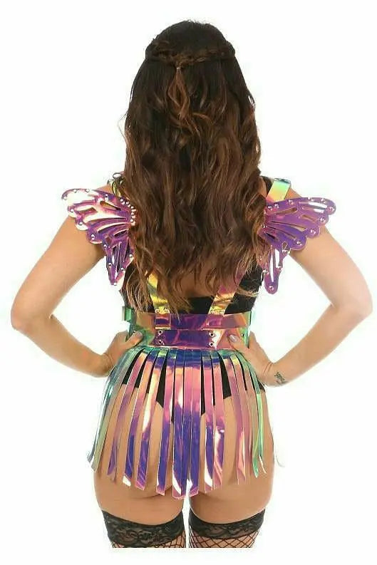 Holo Body Harness with Wings Daisy Corsets