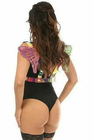 Holo Body Harness with Wings Daisy Corsets
