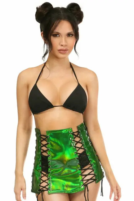 Holo Lace-Up Skirt Daisy Corsets