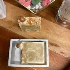 Honey Comb Oatmeal Soap with Turmeric Berry Clean Soaps