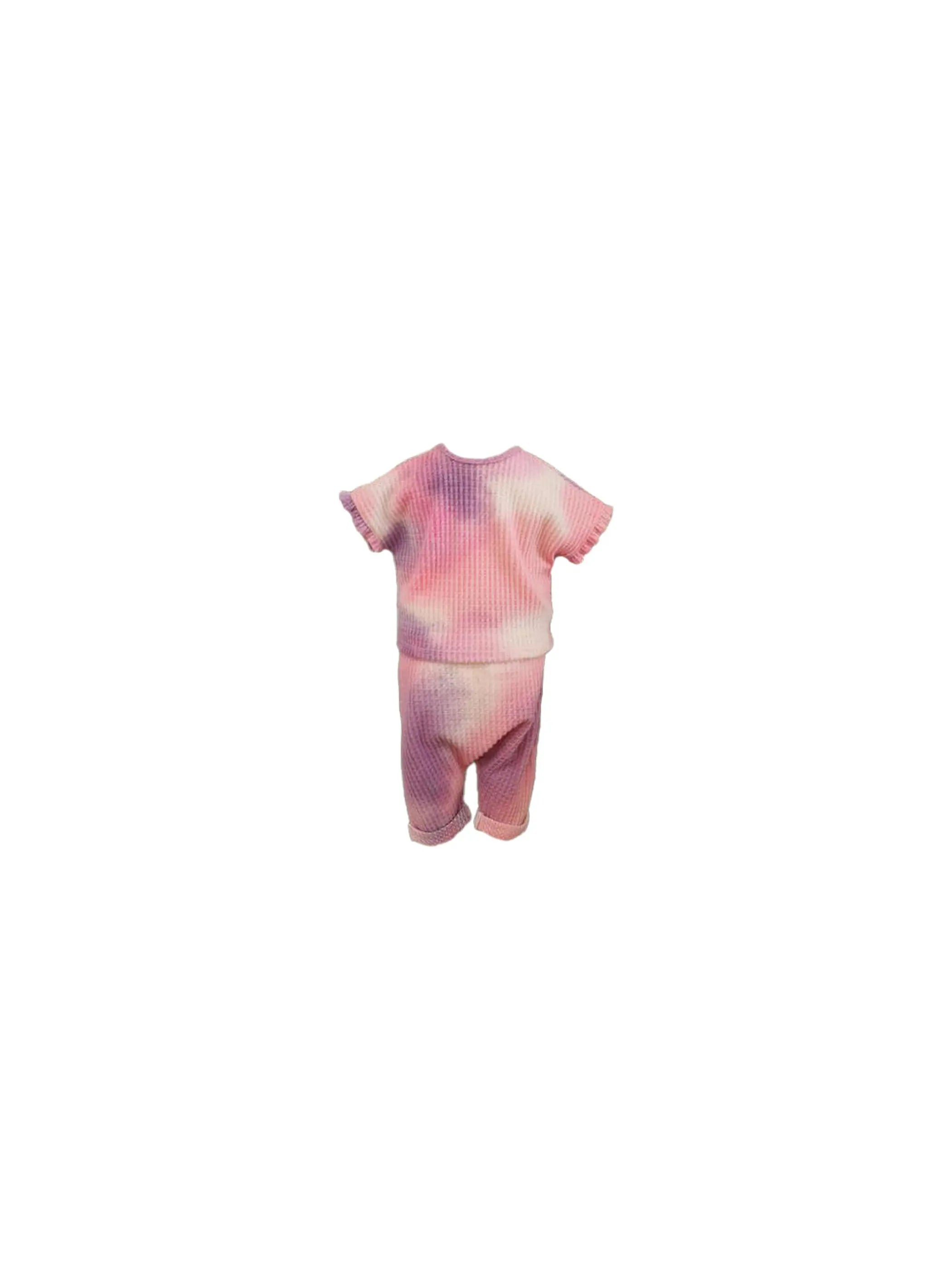 Honeycomb Tie-Dye Top and Pants Set Little Mass