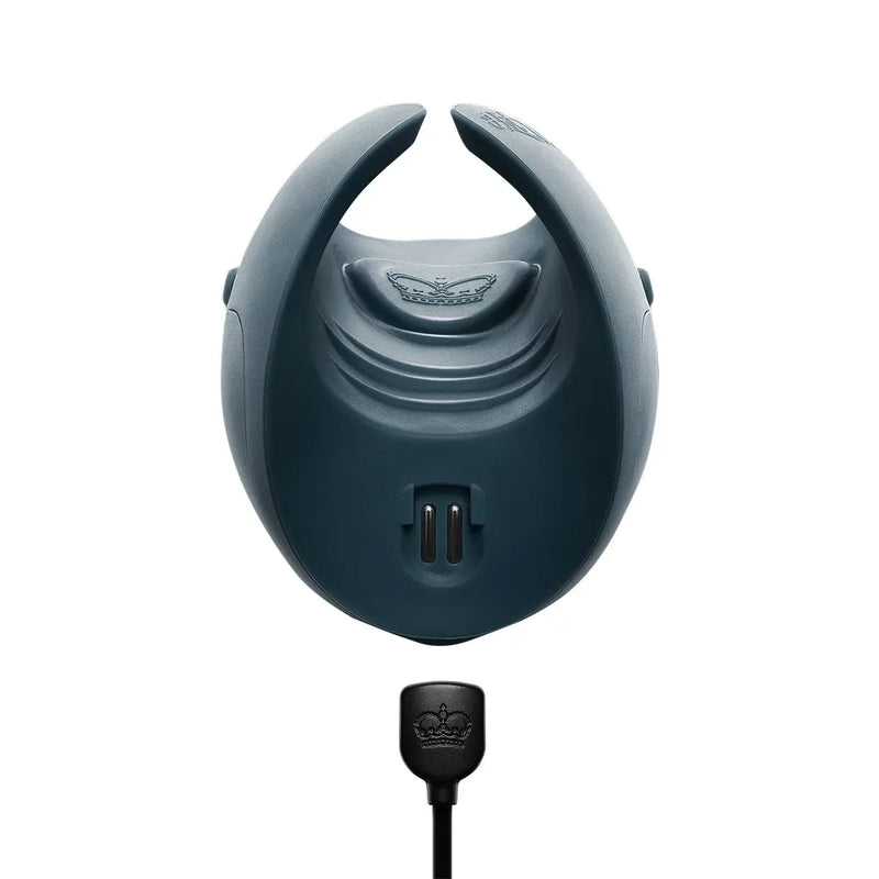 Hot Octopuss Pulse Duo Rechargeable Remote Control Vibrating Stroker Blue Hot Octopuss