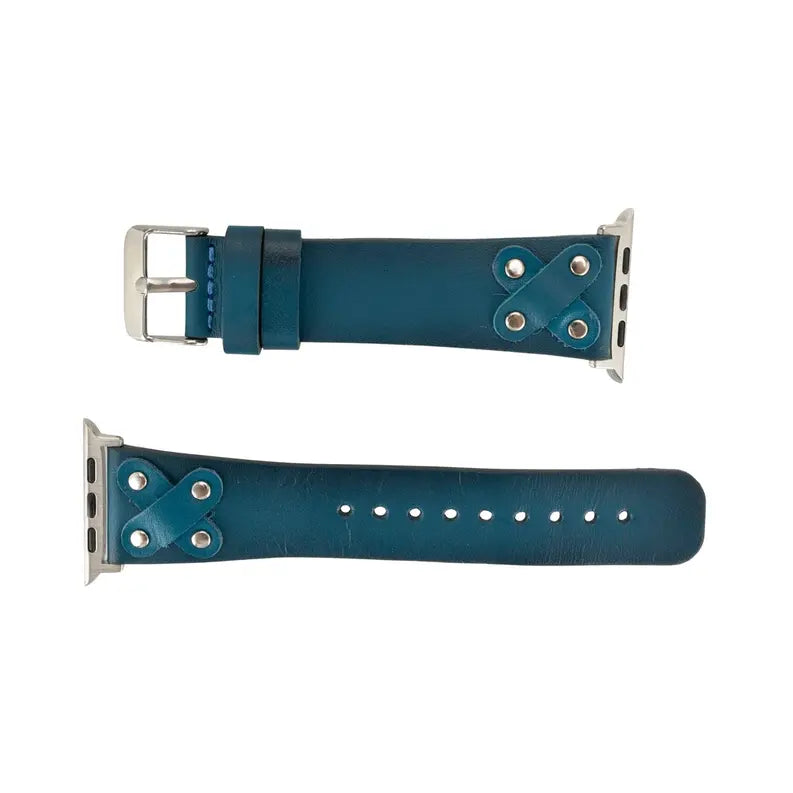 Hulett Leather Bands for Apple Watch Ultra,8,7 and SE Toronata
