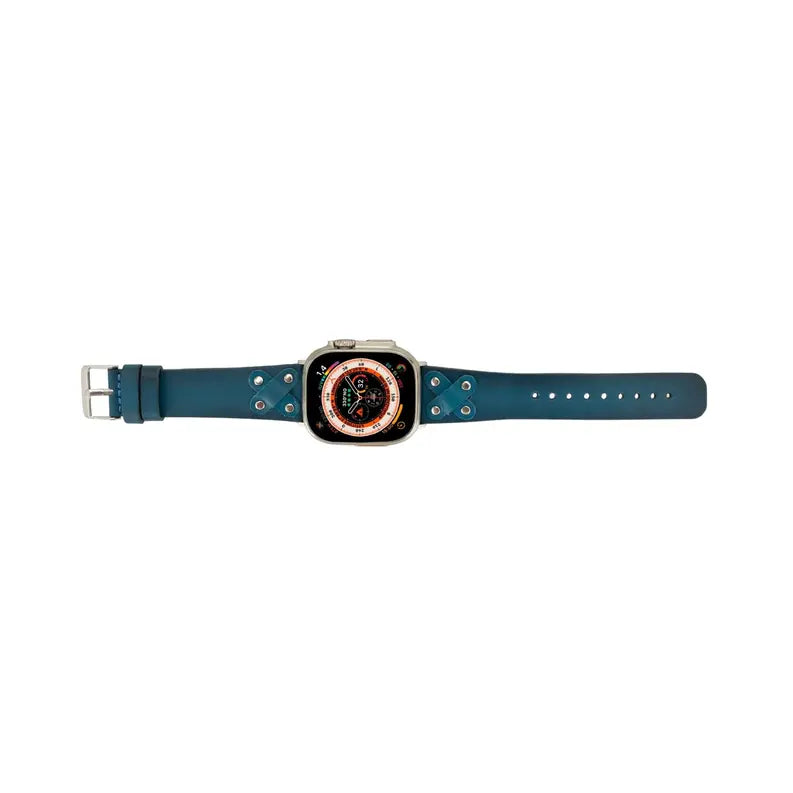 Hulett Leather Bands for Apple Watch Ultra,8,7 and SE Toronata