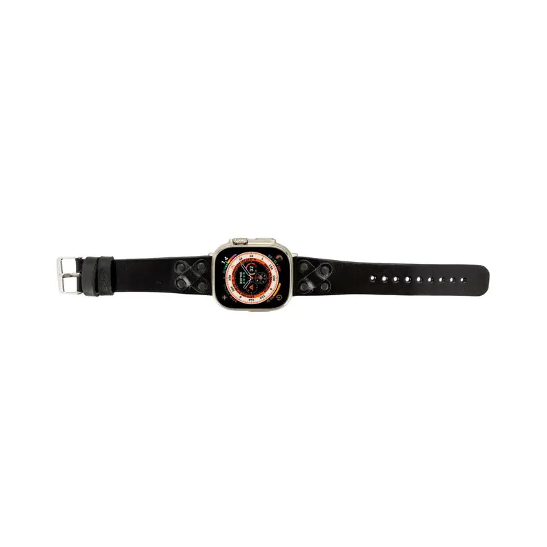 Hulett Leather Bands for Apple Watch Ultra,8,7 and SE Toronata
