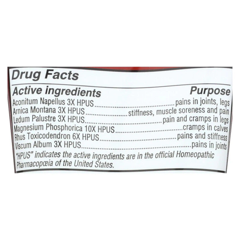 Hylands Homeopathic Leg Cramps - Ointment - 2.5 Oz Hyland's