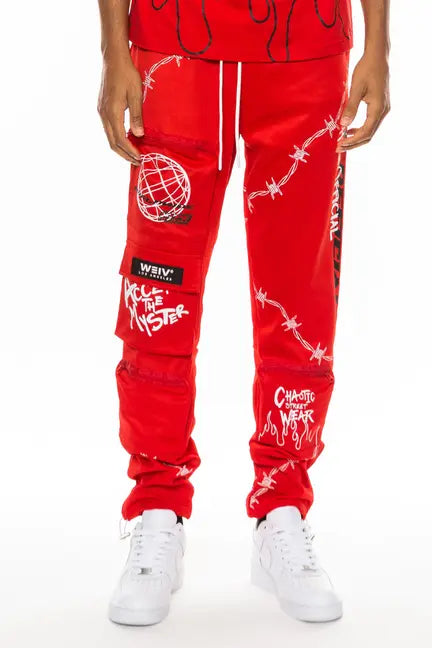 Hype Official Print Track Pants WEIV