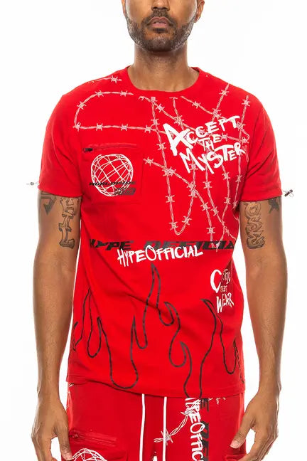 Hype Official Print Tshirt WEIV