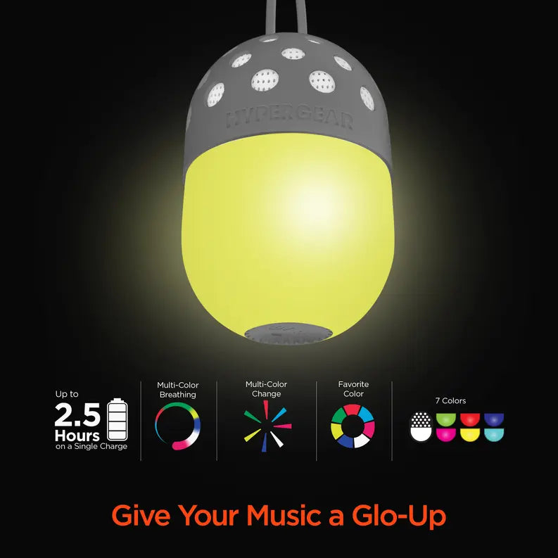 HyperGear Go-Glo Light-Up LED Wireless Speaker Hypercel
