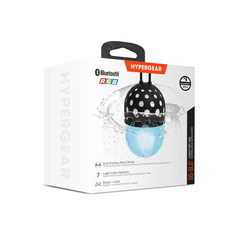 HyperGear Go-Glo Light-Up LED Wireless Speaker Hypercel