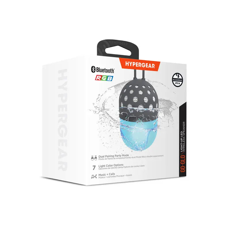 HyperGear Go-Glo Light-Up LED Wireless Speaker Hypercel