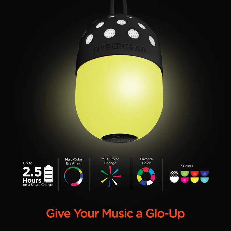 HyperGear Go-Glo Light-Up LED Wireless Speaker Hypercel