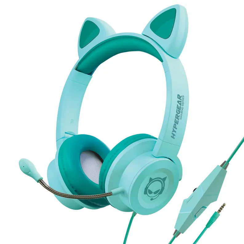 HyperGear Kombat Kitty Gaming Headset with Detachable Mic HyperGear
