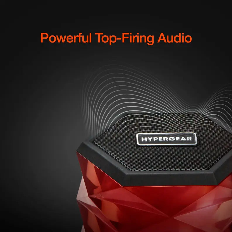 HyperGear LYTE Mini Wireless LED Speaker - Black HyperGear