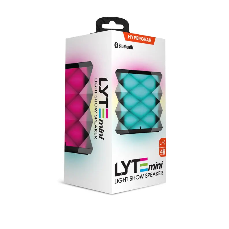 HyperGear LYTE Mini Wireless LED Speaker - Black HyperGear