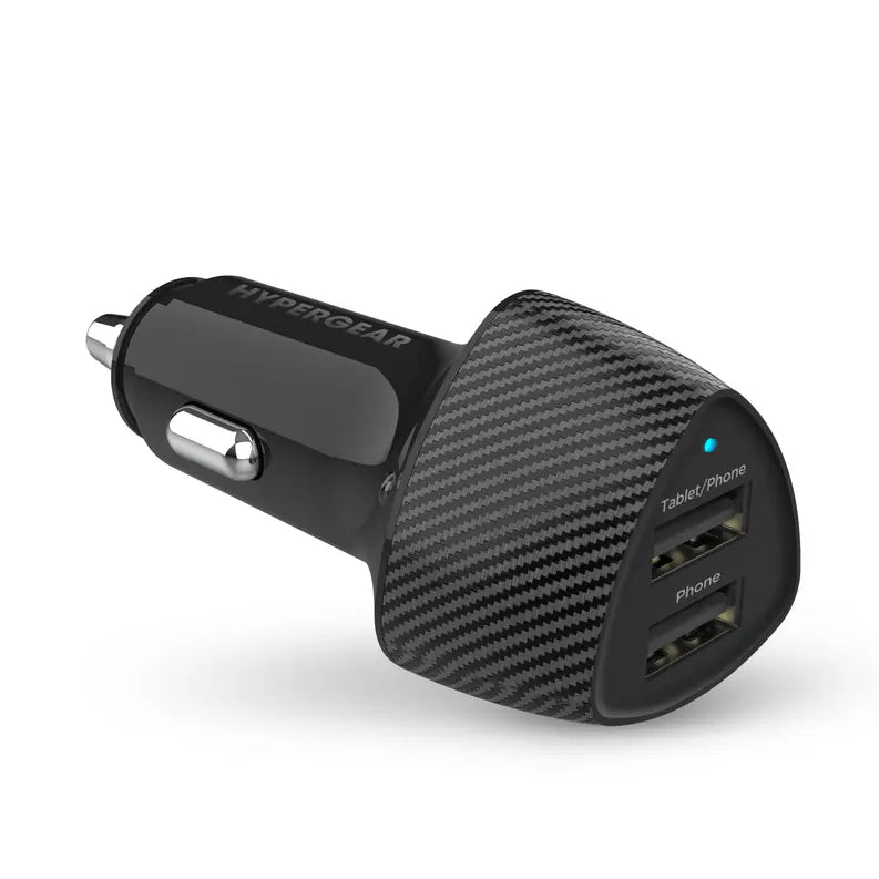 HyperGear SpeedBoost 12W USB + 5W USB Car Charger Hypercel