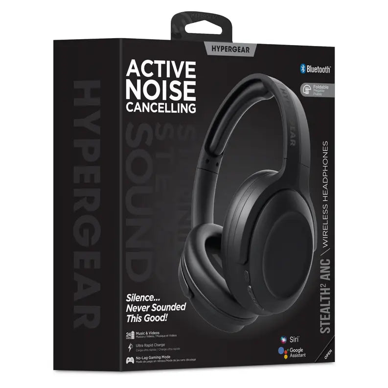 HyperGear Stealth2 ANC Wireless Headphones Hypercel