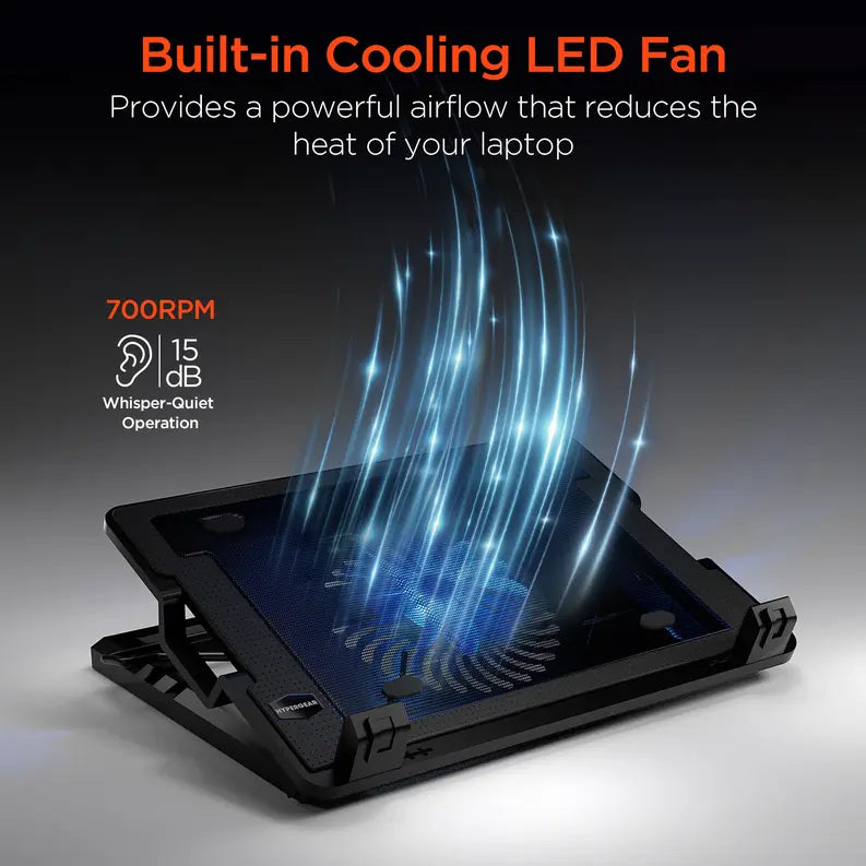 HyperGear UpRite Air Portable Laptop Cooling Stand Hypercel