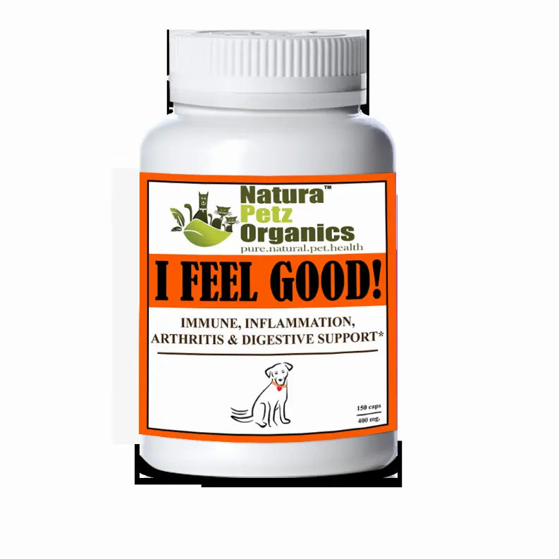 I Feel Good - Immune, Inflammation, Joint & Digestive Support* Dogs And Cats Organic Pet Systems