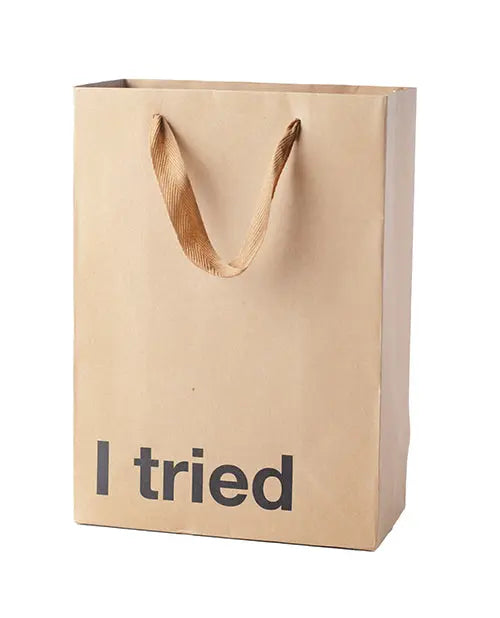 I Tried Gift Bag - Pack of 3 Wood Rocket LLC