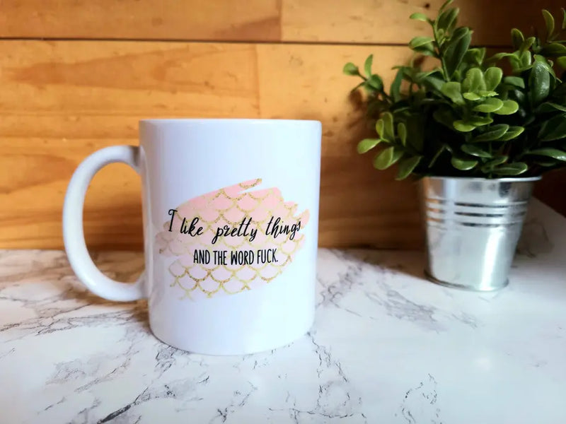 I like pretty things Coffee Mug BLN Designs