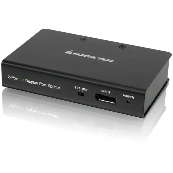 IOGEAR 2-Port DisplayPort 1.2 Graphics Splitter / Multi-Monitor MST Video Hub IOGEAR, Inc