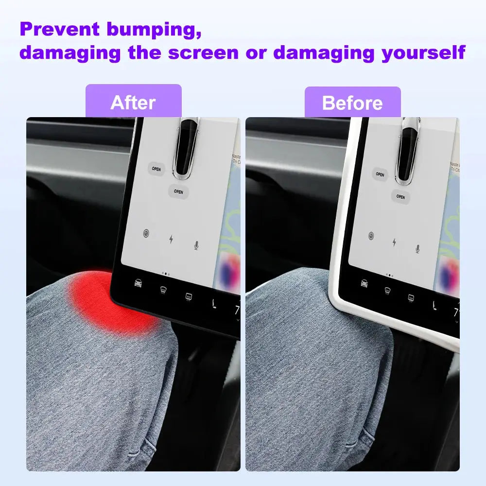 IPENGEN For Tesla Highland Screen Protector Silicone Frame Display Edge Central Control Accessories For Tesla Model 3 Y GreatEagleInc