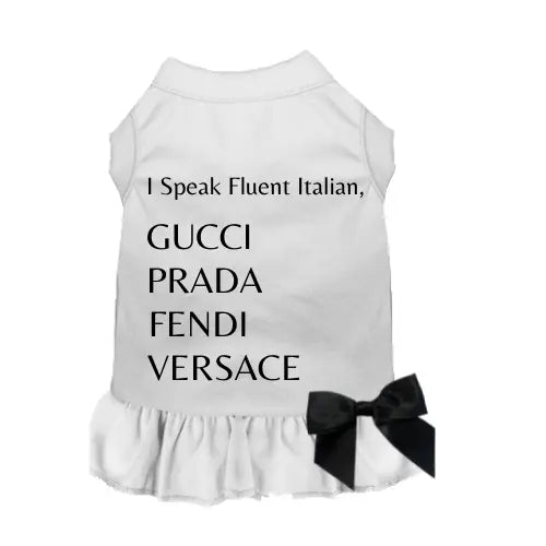 I'm Fluent In All Designers Bark Fifth Avenue