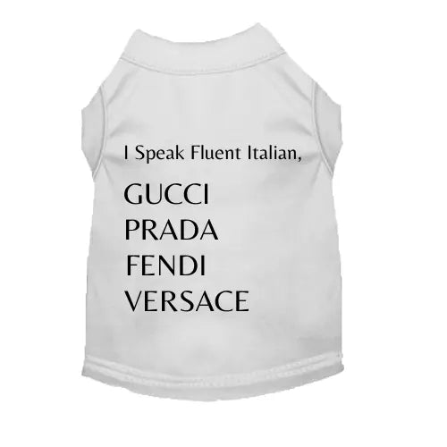 I'm Fluent In All Designers Bark Fifth Avenue