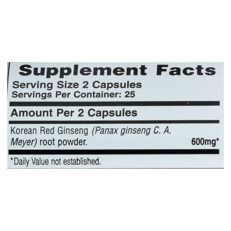Imperial Elixir Ginseng Korean Red - 50 Caps Imperial Elixir