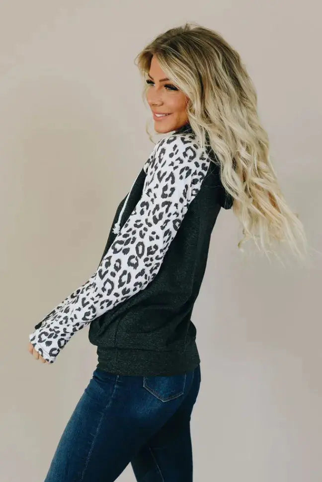In The Wild Zipper Hoodie Stay Warm in Style