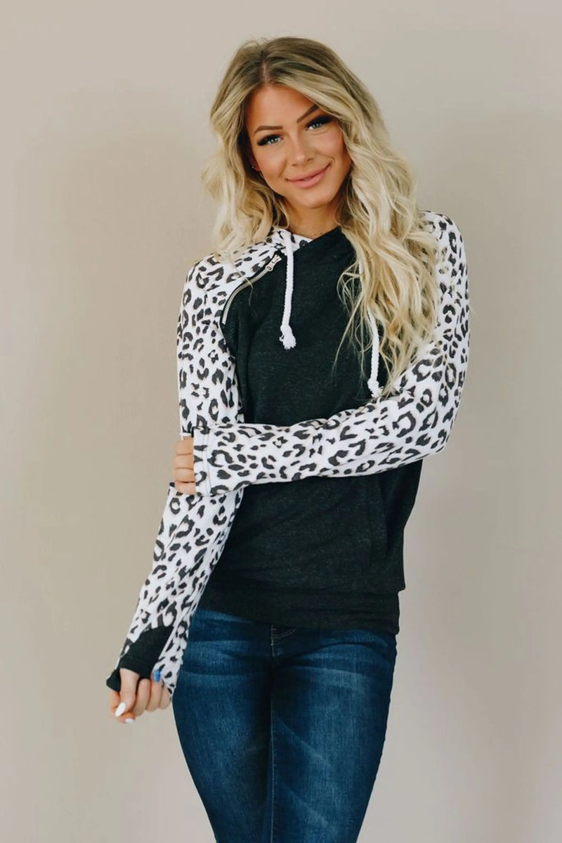 In The Wild Zipper Hoodie Stay Warm in Style