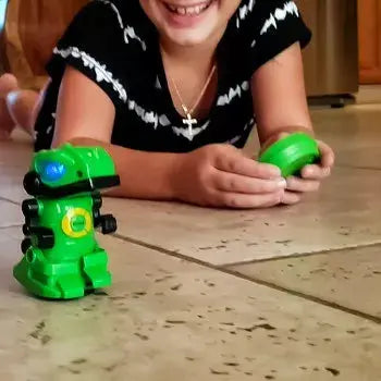 Infrared Controlled RC Mini Robot In A Can Flipo