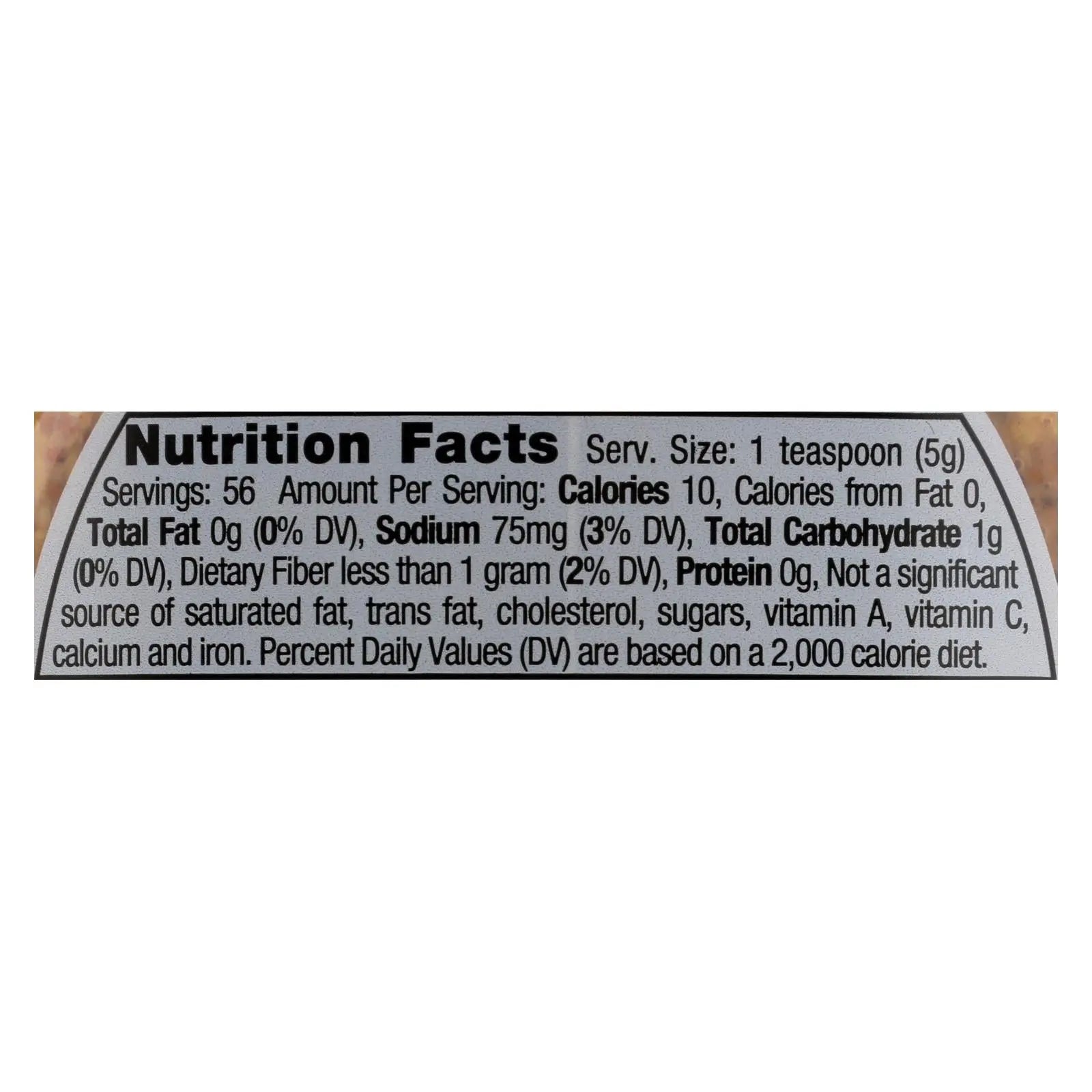 Inglehoffer - Mustard - Original Stone Ground - Case Of 6 - 10 Oz. Inglehoffer