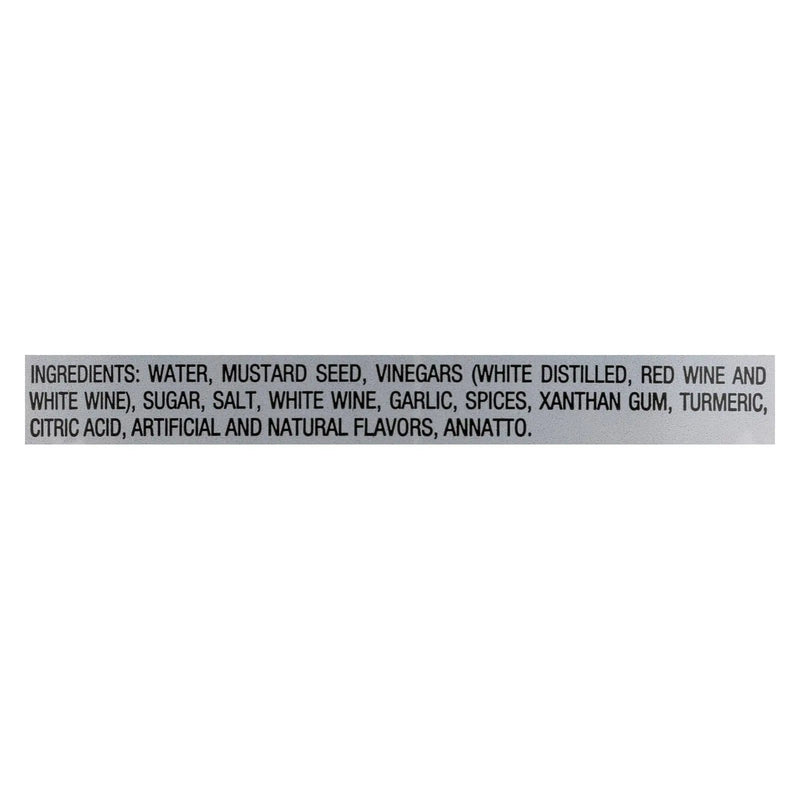 Inglehoffer - Mustard - Original Stone Ground - Case Of 6 - 10 Oz. Inglehoffer