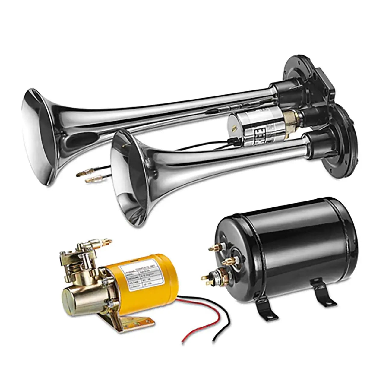 Installation Solution Compact Air Horn Compressor Set Nippon
