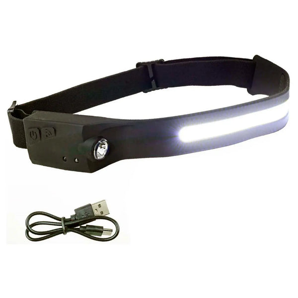 Installation Solution Premium Rechargeable Head Lamp - 350 Lumens Max Output Nippon