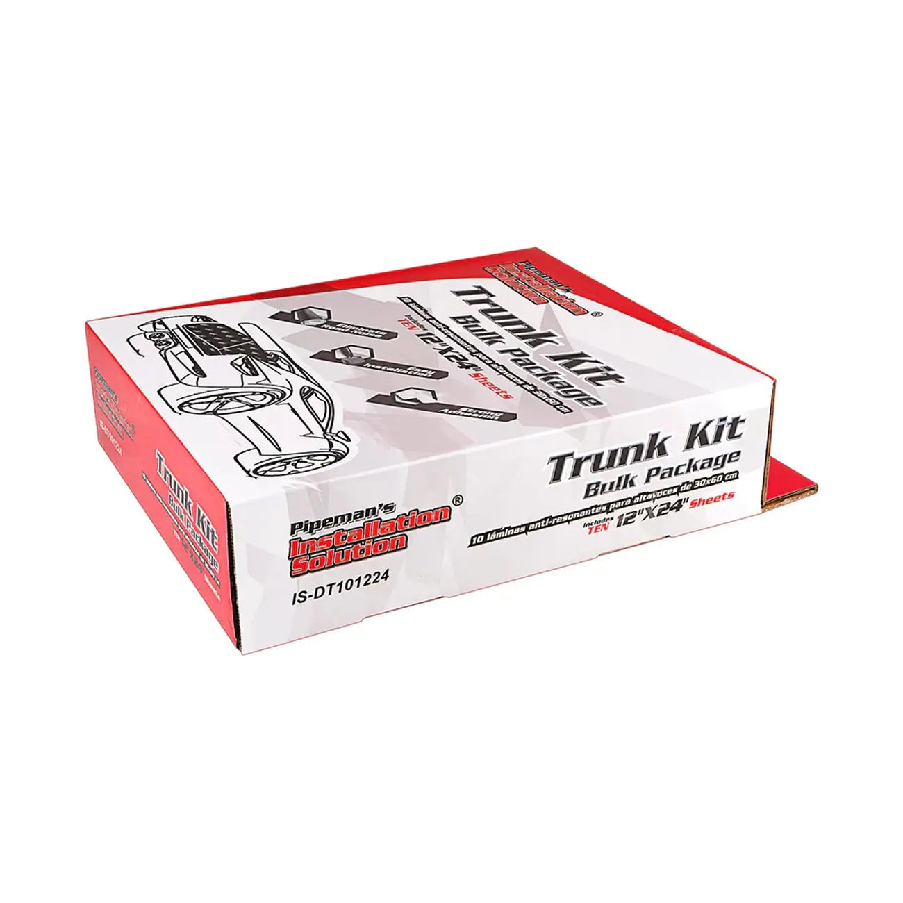 Installation Solution Sound Dampening Mat Trunk Kit - (10) 12" X 24" Sheets Nippon