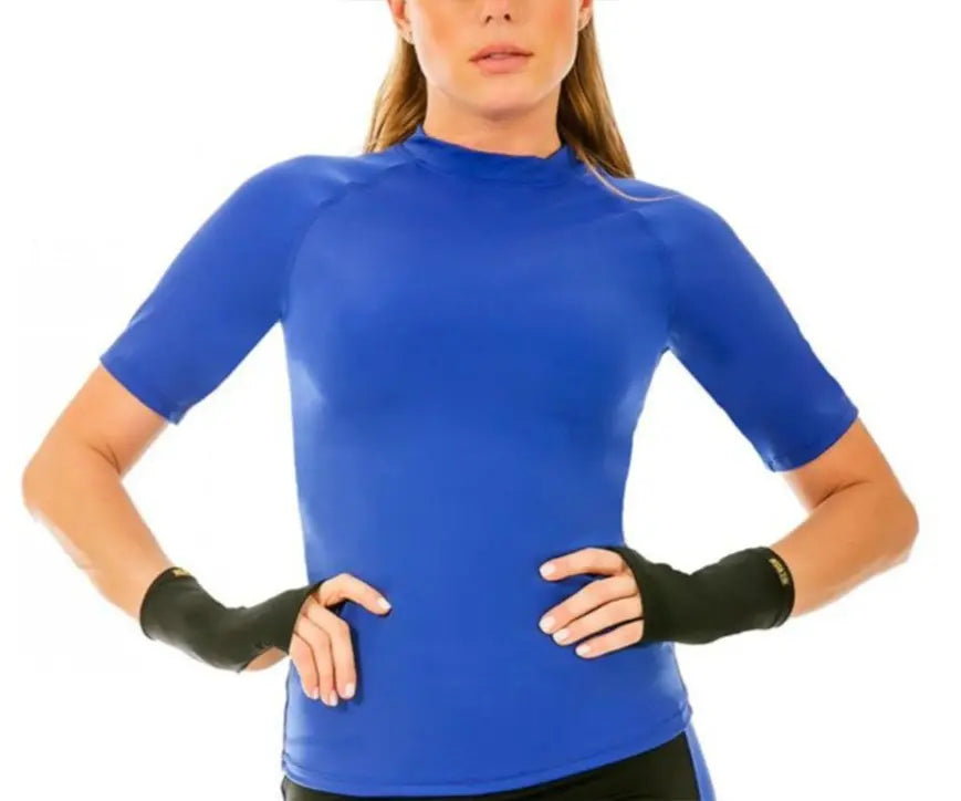 InstantFigure Activewear Compression Raglan Short Sleeve Top InstantFigure