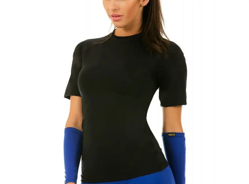 InstantFigure Activewear Compression Raglan Short Sleeve Top InstantFigure