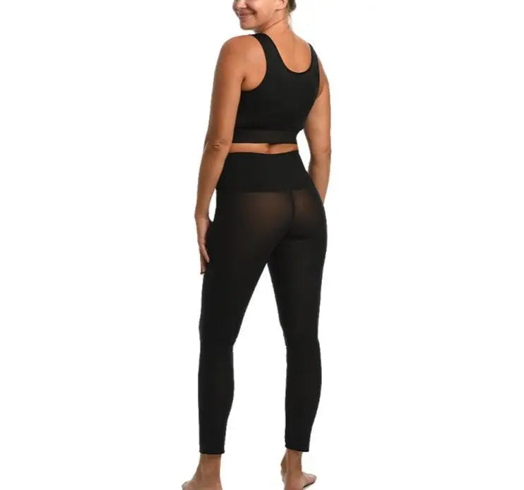 InstantFigure Power MESH Hi-waist leggings-no side seams InstantFigure